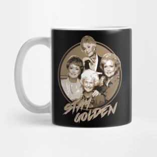 stay golden vintage Mug